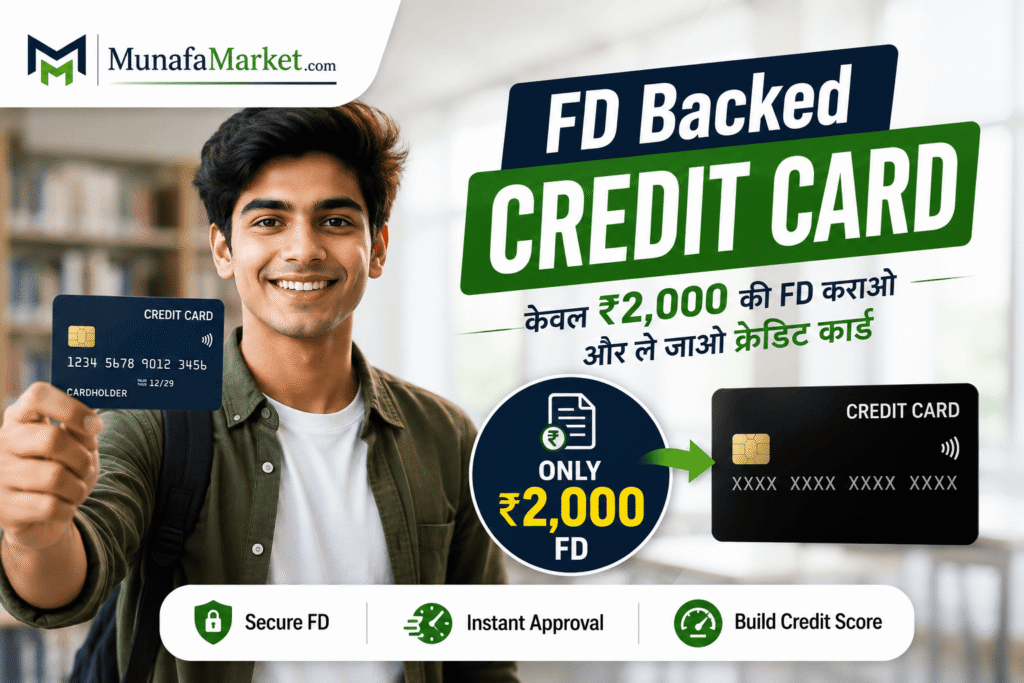 FD backed credit card 