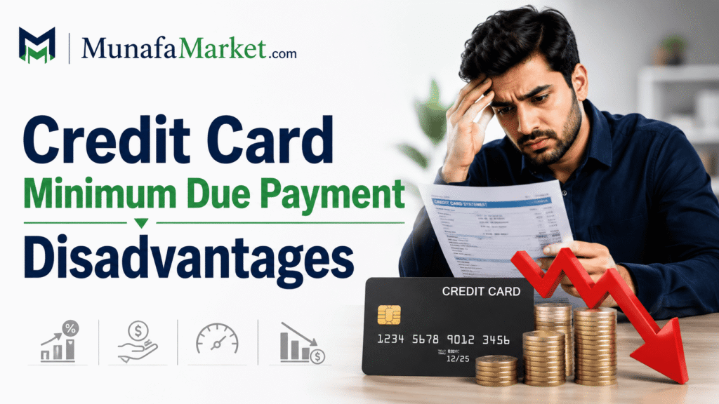 credit card minimum due payment disadvantages
