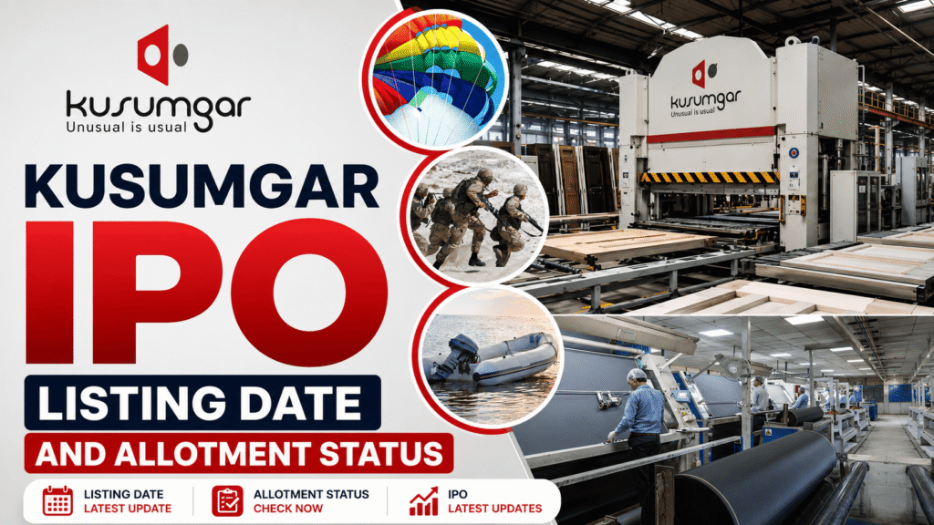 Kusumgar IPO Listing Date and Allotment Status