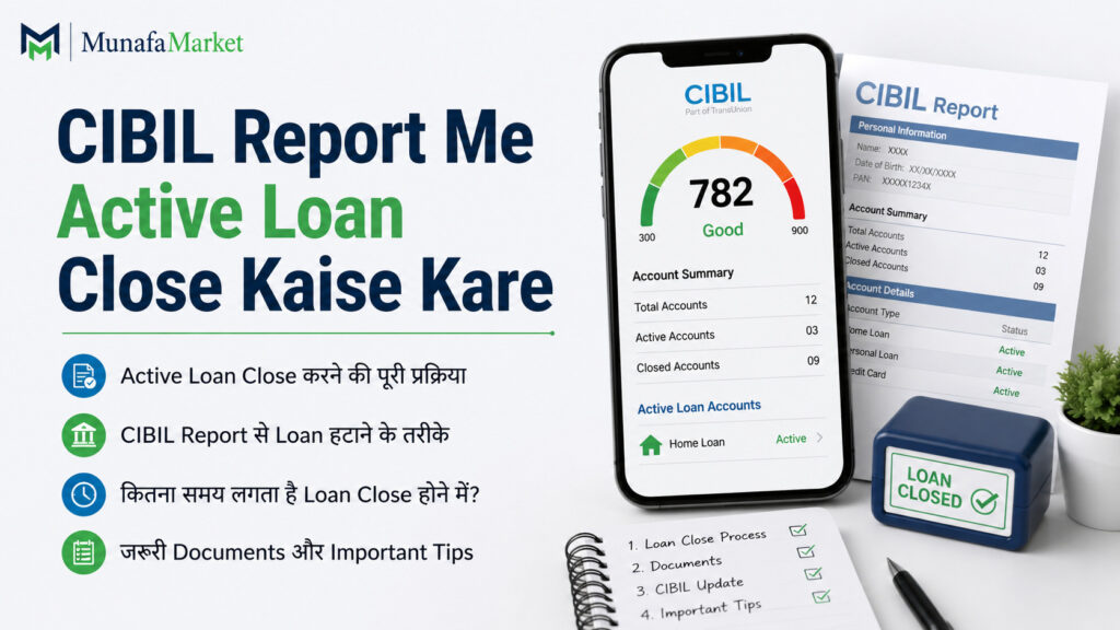 CIBIL Report Active Loan Close - raising a dispute with bank NOC on official portal