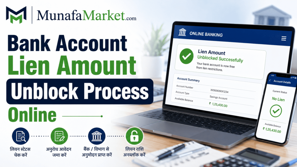 Bank Account Lien Amount Unblock GRM Process