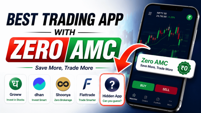Top 5 Stock Market Apps Without AMC Charge