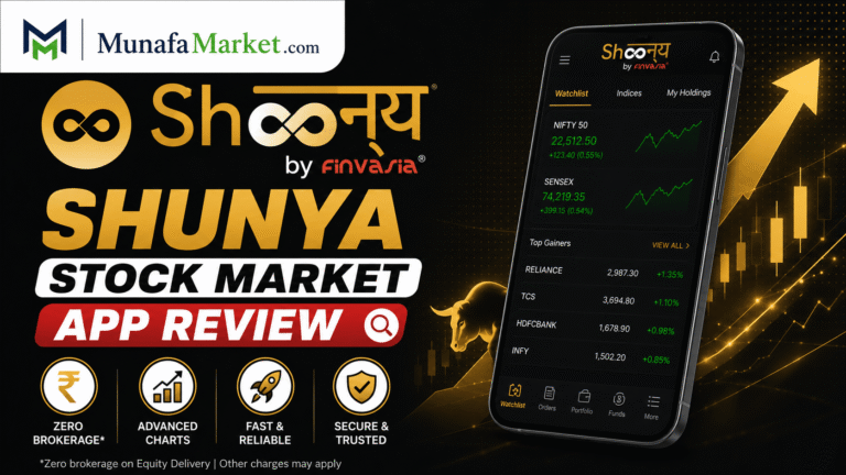Shunya Stock Market App Review in hindi
