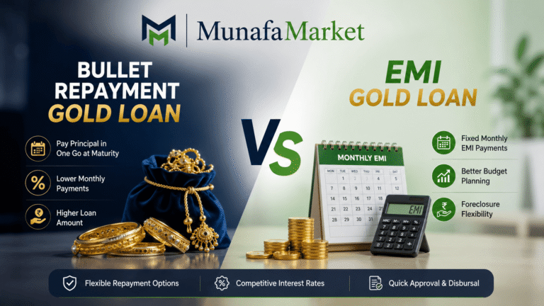 Bullet Repayment vs EMI Gold Loan SBI