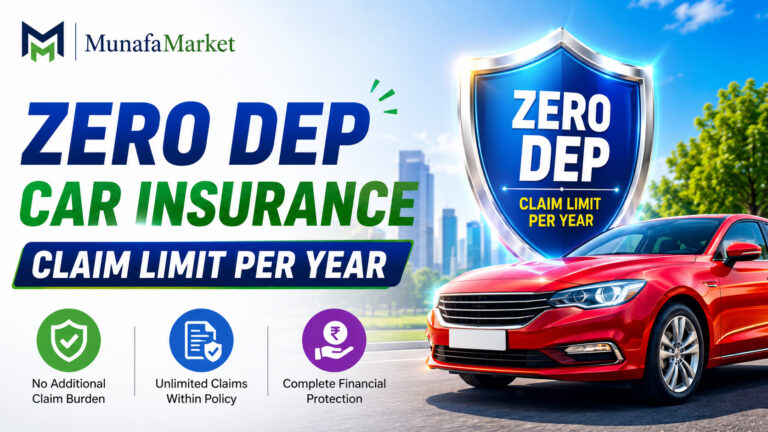 New car undergoing body repair in a cashless garage with zero depreciation insurance claim badge Title: Zero Dep Car Insurance Claim Limit Per Year